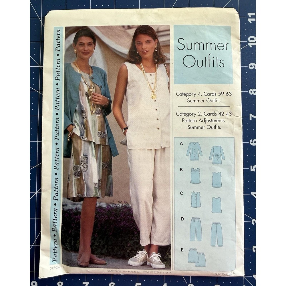 Sewing‎ Step by Step Summer Outfits Pattern Size 4-22 Uncut FF